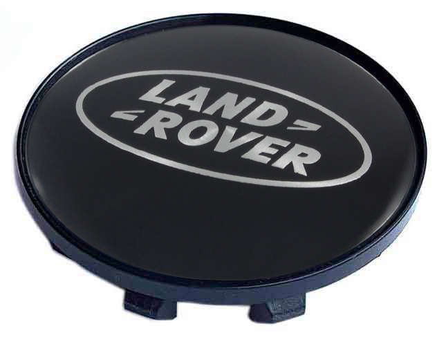 Колпачок на литые диски Land Rover 58/50/11 хром/черный