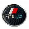 Колпачок ступицы Toyota TRD 63/58/8 карбон/черный