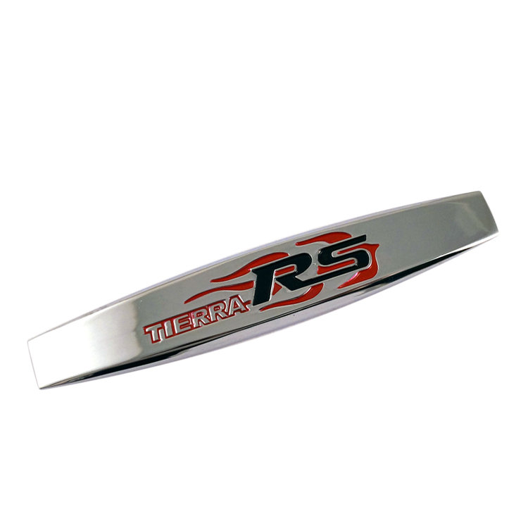 Значок Ford Tierra RS хром 98*18 мм