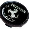 Колпачок ступицы Ferrari 54/49/10 черный 