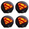 Колпачки ступичные  Superman 60/56/9 черный