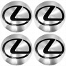 Наклейки на диски и колпаки Lexus сфера 56 мм steel 