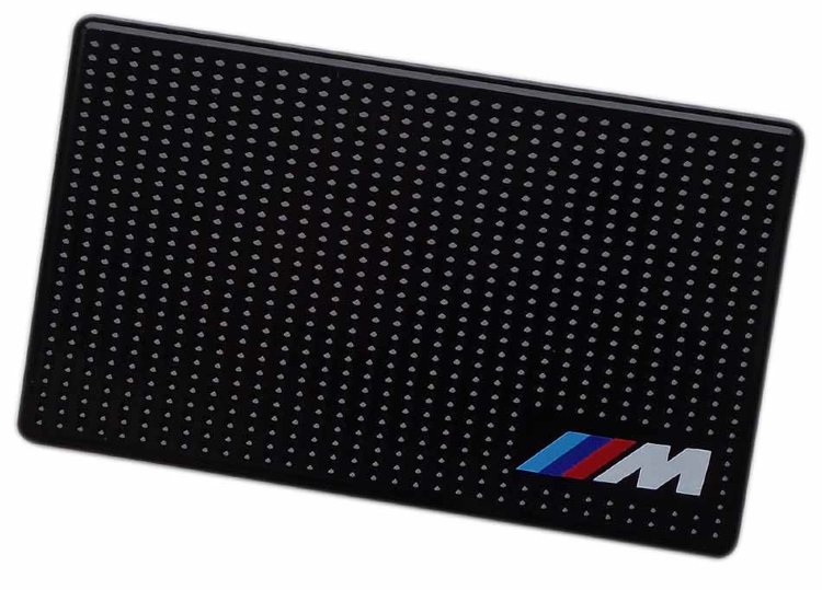 Коврик на панель BMW M 15х9 см