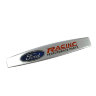 Эмблема Ford Racing хром 98*18 мм