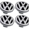 Вставка диска Volkswagen 55/51/10 черный стикер