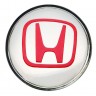 Колпачок ступицы Honda (63/59/7) хром/красный