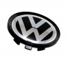 Колпачок ступицы Volkswagen 75/59/15 черный и хром