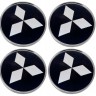 Колпачок ступицы Mitsubishi 75/70/14 черный хром 