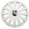 Колпаки на колеса R15 Citroen SPR Pro White 