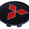Колпачок на литые диски Mitsubishi 58/50/11 черный 