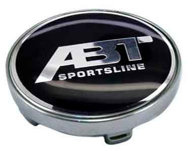 Колпачки для дисков Volkswagen ABT 60/56/9 chrome black