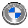 Колпачки на диски 62/56/8 со стикером BMW серый