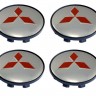Колпачок на литые диски Mitsubishi 58/50/11 хром 