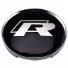 Колпачки на диски Volkswagen R 65/60/12 черный