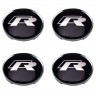 Колпачки на диски Volkswagen R 65/60/12 черный