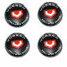 Колпачки на диски Vossen 65/60/12 черный