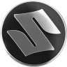 Колпачок на диски Suzuki 63 мм черный 