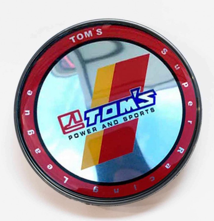 Заглушка литого диска TOMS Power and Sports 68/65/12 хром 