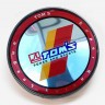 Заглушка литого диска TOMS Power and Sports 68/65/12 хром 