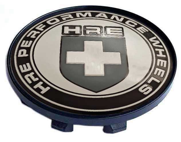 Колпачок на литые диски HRE 58/50/11 хром-черный