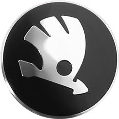 Колпачок на диски Skoda 59/56/10 черный league