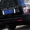 RANGE ROVER - надпись хром 