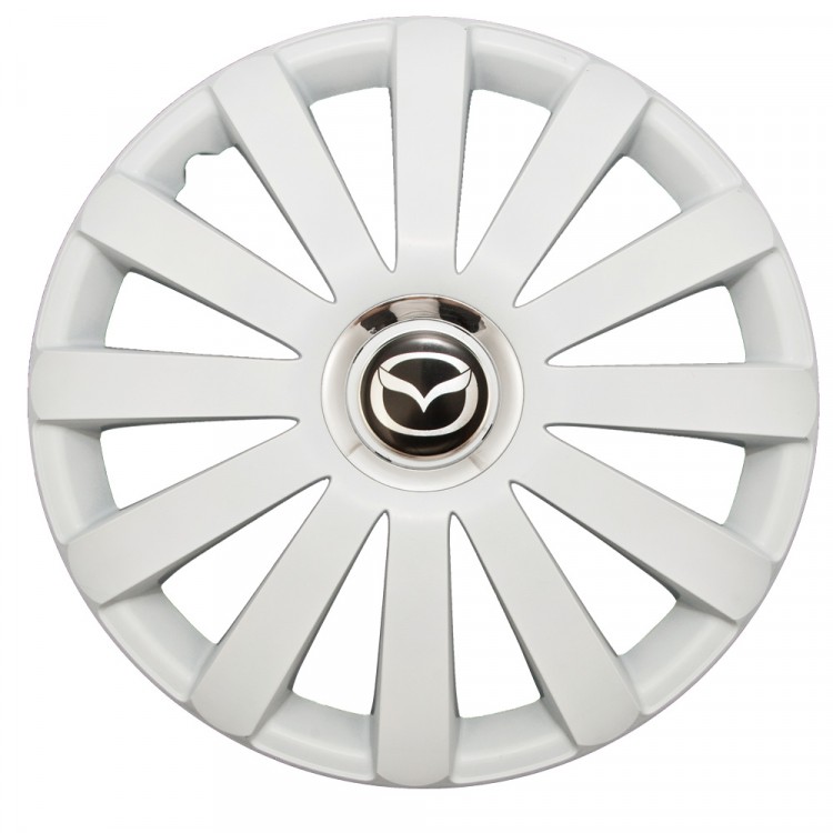 Колпаки R14 Мазда SPR Pro White 