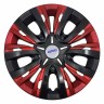 Колпаки на диски Volvo Lion Carbon Red Mix 14