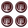  Набор заглушек литых дисков
Fiat 62/56/8  красный