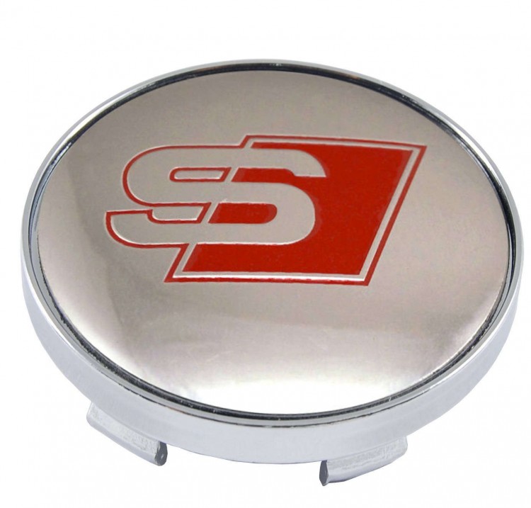 Колпачок на диски Audi S-line 60/56/9 хром