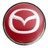 Колпачок ступицы Mazda (63/59/7) красный 