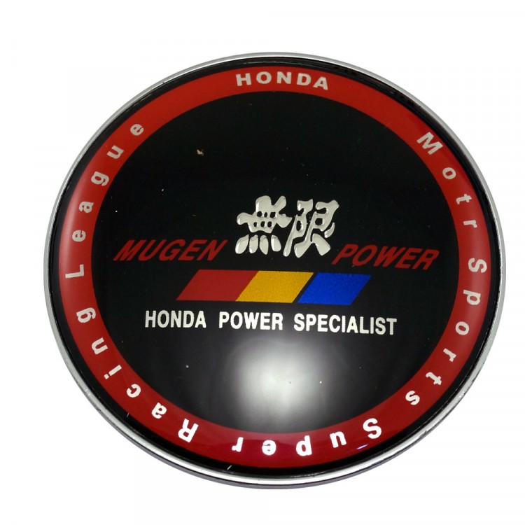 Колпачок на диски Honda Mugen Power 68/57/12 хромированный 