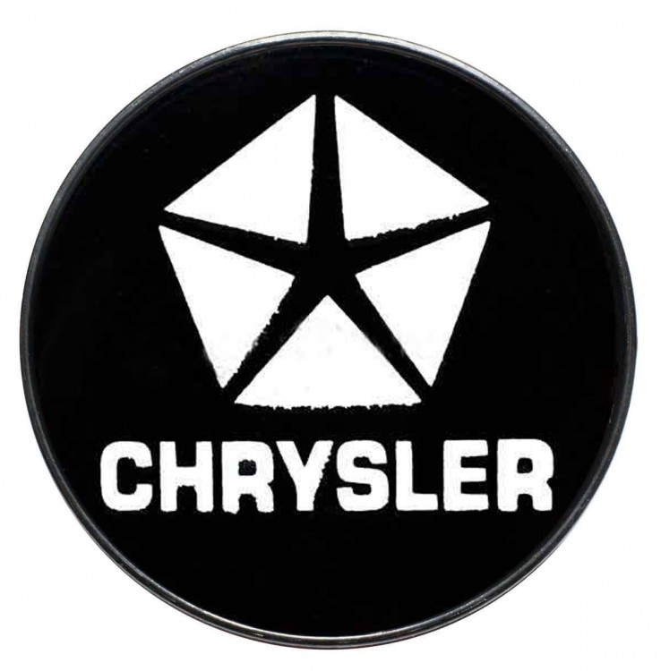 Колпачок центральный Chrysler 60/55.5/8 черный 
