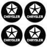 Колпачок центральный Chrysler 60/55.5/8 черный 