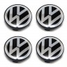 Колпачки для дисков Volkswagen 60/56/9 черный