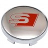 Колпачок на диски Audi S-line 61/56/10 4M0-601-170-JG3 хром 