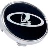 Колпачок ступицы Lada (60/56/9) black hrom