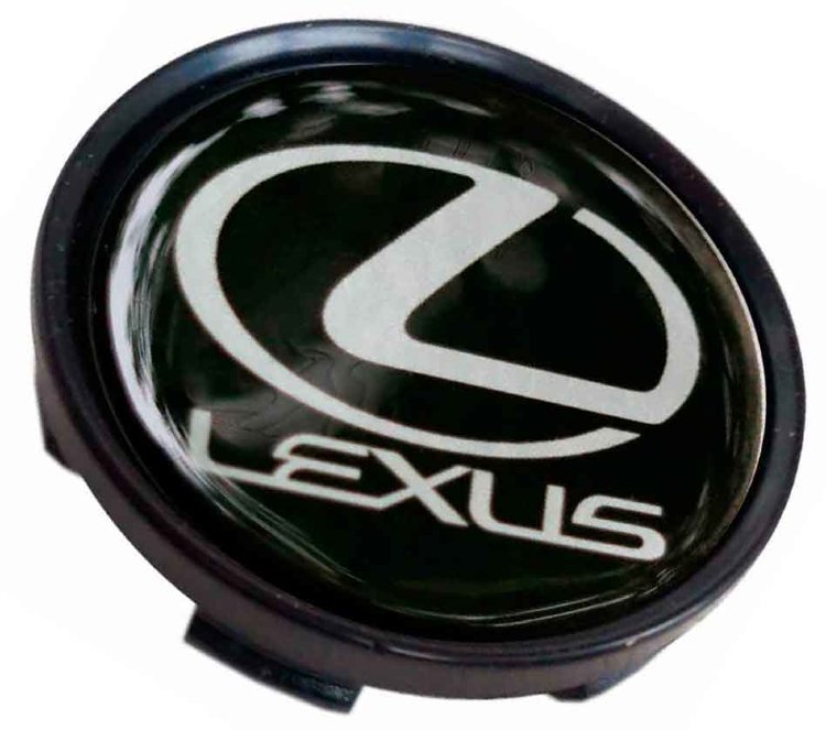 Колпачок ступицы Lexus 54/49/10 черный 