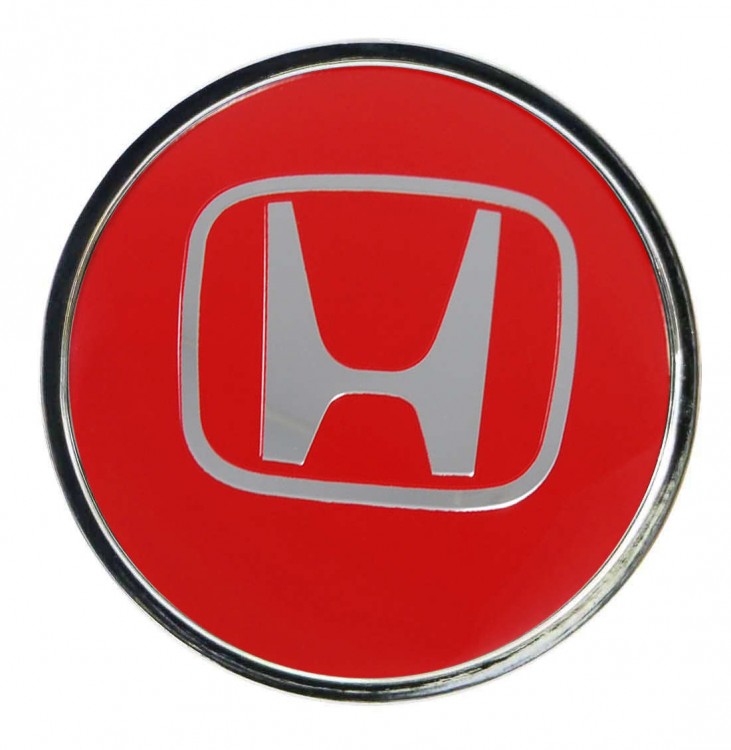 Колпачок ступицы Honda (63/59/7) красный 