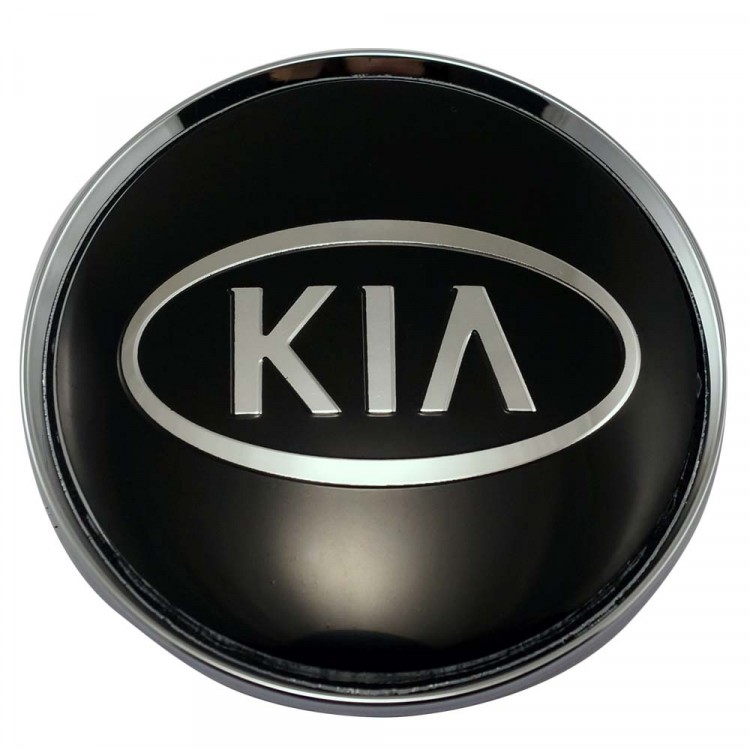 Колпачки на диски KIA 65/60/12 черный