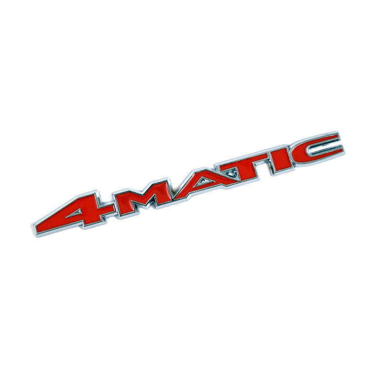 4Matic шильдик металлический 13,9*2 см