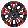 Колпак на колеса Audi Lion Carbon Red Mix 13