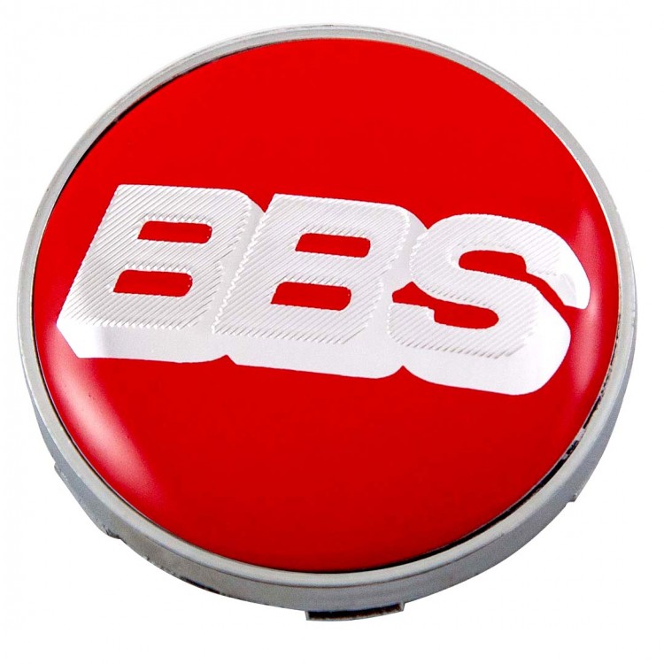 Колпачок ступицы BBS 61/56/10 4M0-601-170-JG3 красный и хром