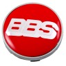 Колпачок ступицы BBS 61/56/10 4M0-601-170-JG3 красный и хром