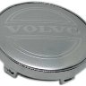 Заглушка диска Volvo хром с серебром