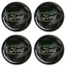 Колпачок центральный Ford 60/55.5/8 черный 