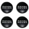 комплект колпачков со стикером Range Rover (64/60/6) хром