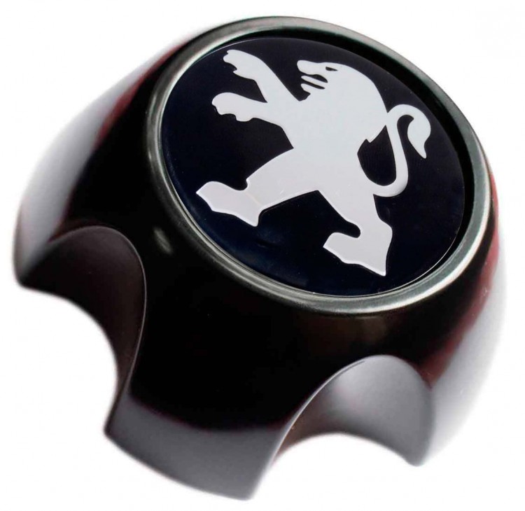 Заглушка диска Peugeot 110/96/11 черная