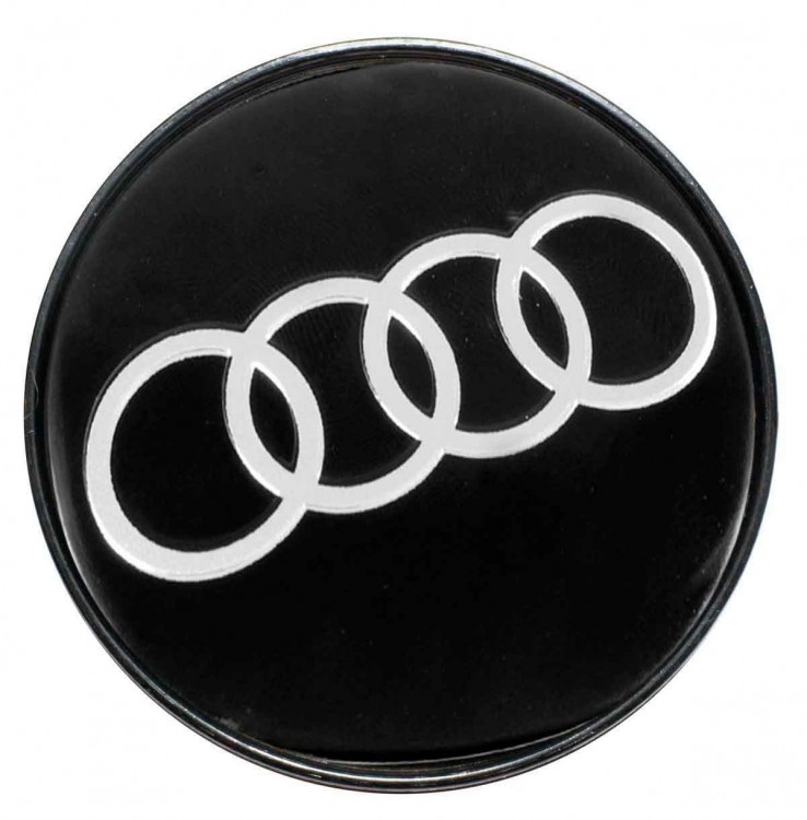 Колпачок ступицы Audi 50/42/15 black 