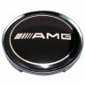 Колпачки на диски Mercedes Amg 65/60/12 черный 
